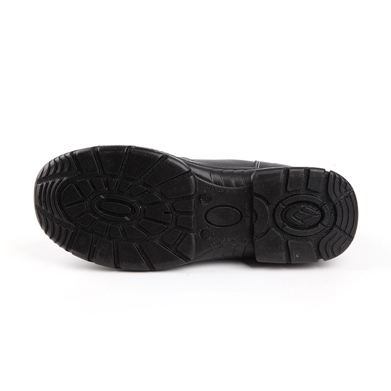 Mid-Cut Smooth Leather Non-Slip Construction Work Boots