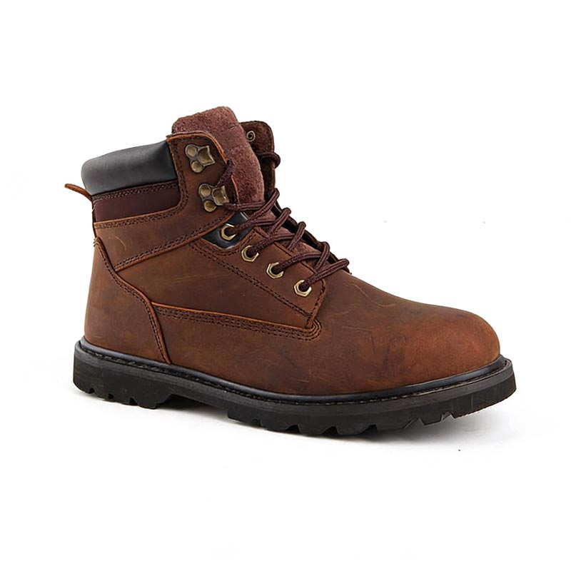 บู๊ทส์สำหรับงานก่อสร้างแบบ Mid-Cut Steel-Toed